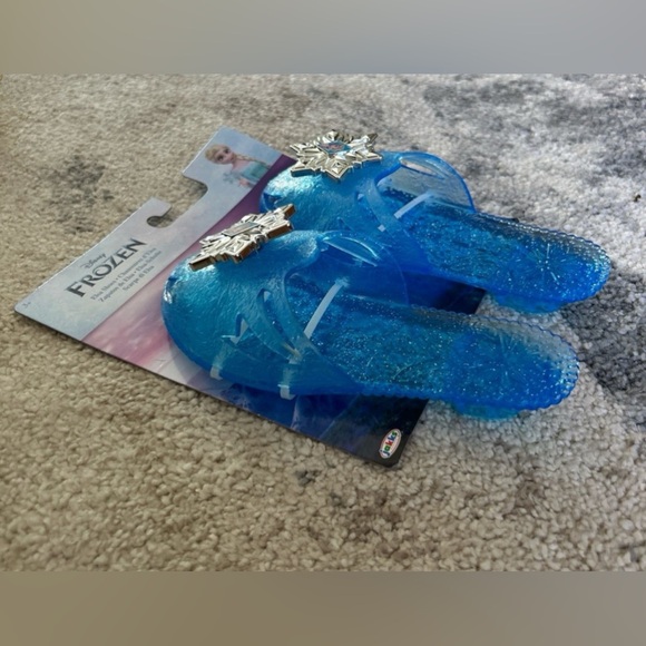 Disney Frozen Elsa Shoes Dress Up Accessories - Picture 2 of 3